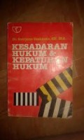 KESADARAN HUKUM DAN KEPATUHAN HUKUM