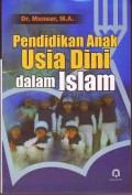 PENDIDIKAN ANAK USIA DINI DALAM ISLAM