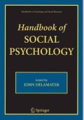 Handbook of Social Psychology