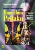 METODE PENELITIAN UNTUK ILMU-ILMU PRILAKU