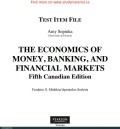THE ECONOMICS OF MONEY, BANKING, AND FINANCIAL MARKETS : Fifth Canadian Edition