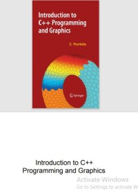 Image of Introduction to C++ Programming and Graphics